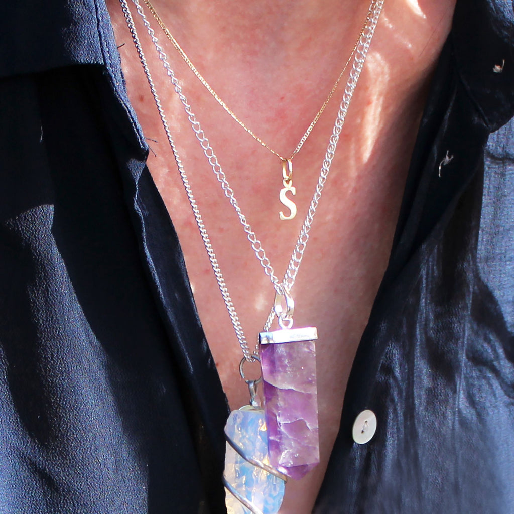 Gemstone Pendant - Amethyst